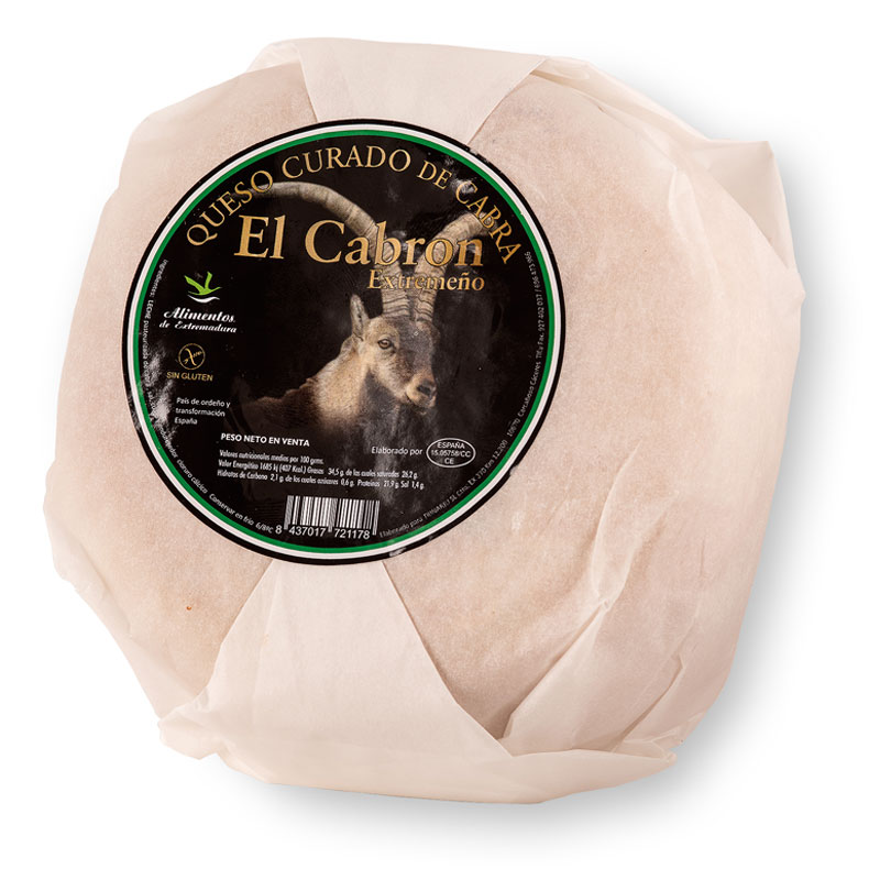 Queso de cabra tradicional El Cabrón