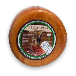 Queso de cabra pimentonado